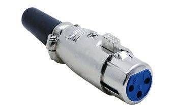 3 PIN XLR DİŞİ KONNEKTÖR