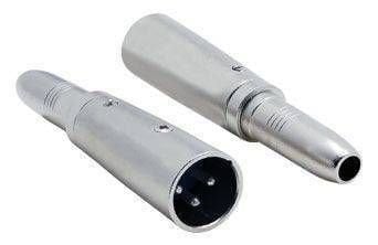 XLR ERKEK - 6.3MM STEREO DİŞİ ADAPTÖR