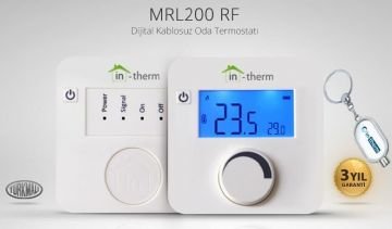 in-therm MRL-200RF TM Dijital Kablosuz Oda Termostatı