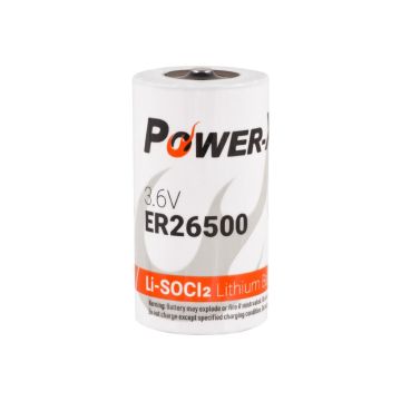 Power-Xtra 3.6V ER26500 C Size Li-SOCI2 Lithium Pil