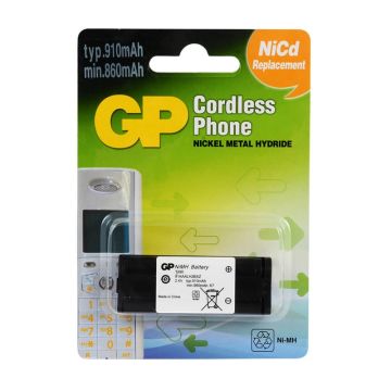 GP T390 Panasonıc HHR-P105  2.4V 900mAh Telsiz Telefon  Pil