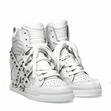 Clash Womens Wedge Sneaker  - Ayakkabı, Beyaz