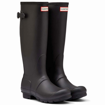 Original Back Adjustable Rain Boots - Çizme, Siyah