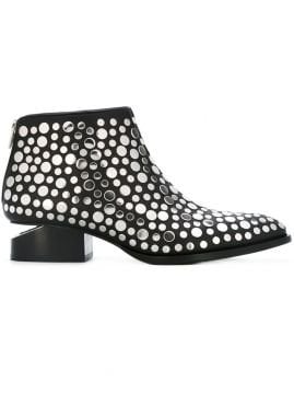 'Kori' studded ankle boots - Ayakkabı, Desenli