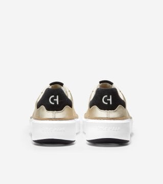 GrandPrø Topspin Sneaker - Tenis Ayakkabısı, Gold