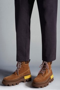 Mon Corp Lace-Up Boots - Ayakkabı, Taba