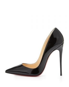 So Kate Patent Red Sole Topuklu Ayakkabı, Siyah