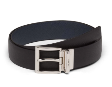 reversible belt - Kemer, Siyah