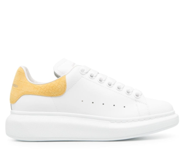 Oversized low-top sneakers - Ayakkabı, Beyaz