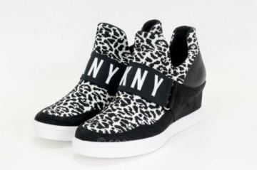 DKNY Cosmos Wedge Sneakers - Ayakkabı, Leopar