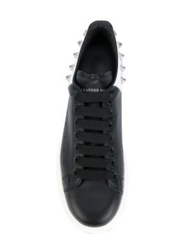 studded extended sole sneakers - Ayakkabı, Siyah