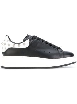 studded extended sole sneakers - Ayakkabı, Siyah