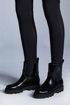 Ginette Rain Boots - Bot, Siyah