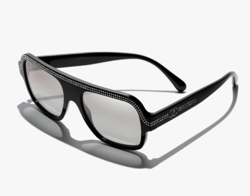 Shield sunglasses - Güneş Gözlüğü, Siyah