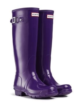 Original Tall Wellington boots - Çizme, Mor