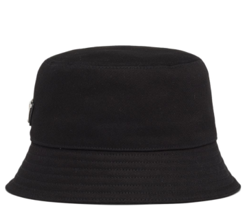 drill bucket hat - Şapka, Siyah
