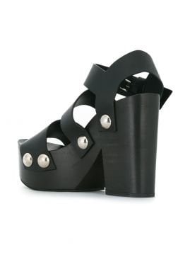 'Tess' sandals - Ayakkabı, Siyah