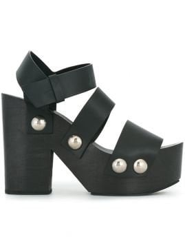 'Tess' sandals - Ayakkabı, Siyah