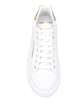 Portofino leather sneakers - Ayakkabı, Beyaz