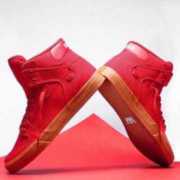 Vaider Board Suede Sneaker - Ayakkabı, Kırmızı