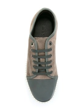 toe-capped sneakers - Ayakkabı, Vizon
