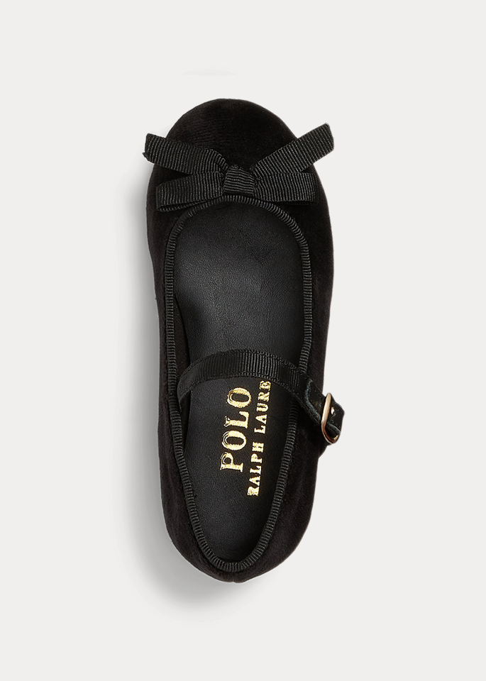 Kinslee Velvet Mary Jane - Babet Ayakkabı