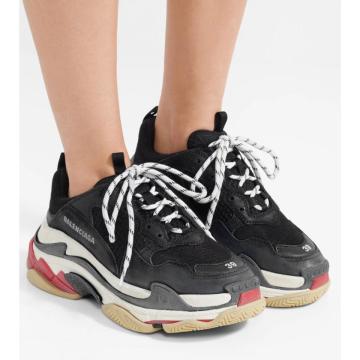 Triple S sneakers - Ayakkabı, Siyah