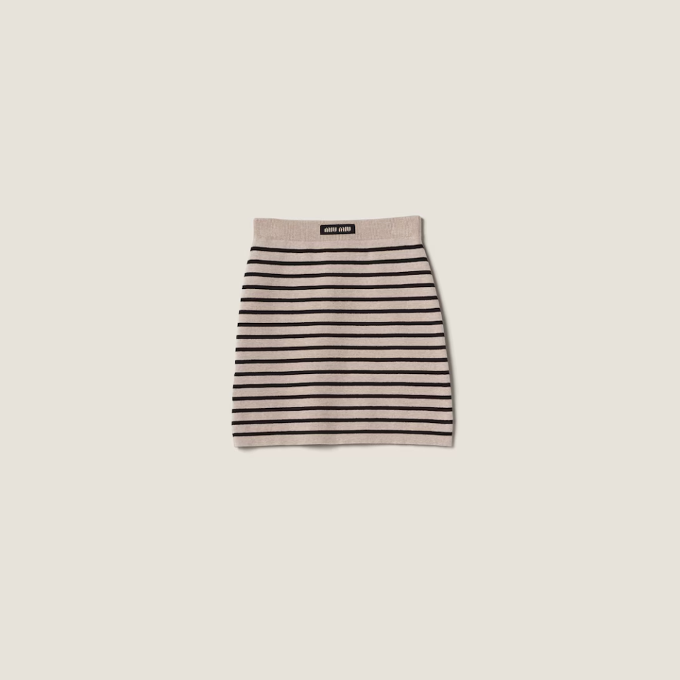 Cotton miniskirt - Mini Etek