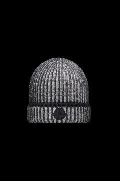 Wool Beanie - Bere, Gri