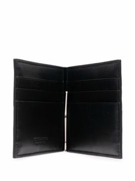 Maxi Intrecciato leather wallet - Cüzdan, Siyah