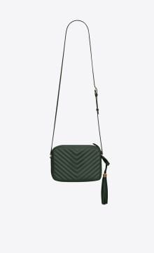 LOU CAMERA BAG IN QUILTED LEATHER - Çanta, Yeşil