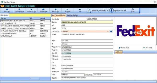 HURSOFT DEPO STOK PROGRAMI