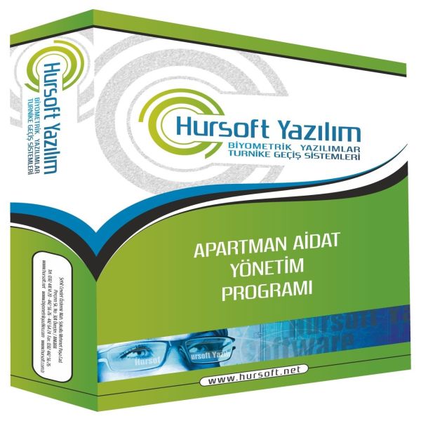 HURSOFT APARTMAN YÖNETİM PROGRAMI (30 DAİRE KAYIT KAPASİTELİ)