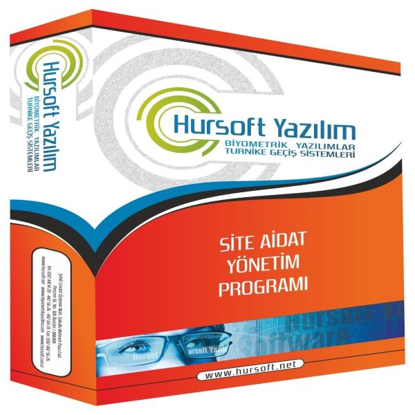 HURSOFT SİTE YÖNETİM PROGRAMI (30 DAİRE KAYIT KAPASİTELİ)