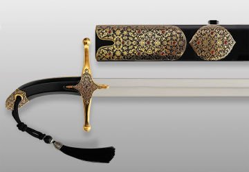 Hz. Muhammed'in Kılıcı (Replika - Altın Kaplama)
