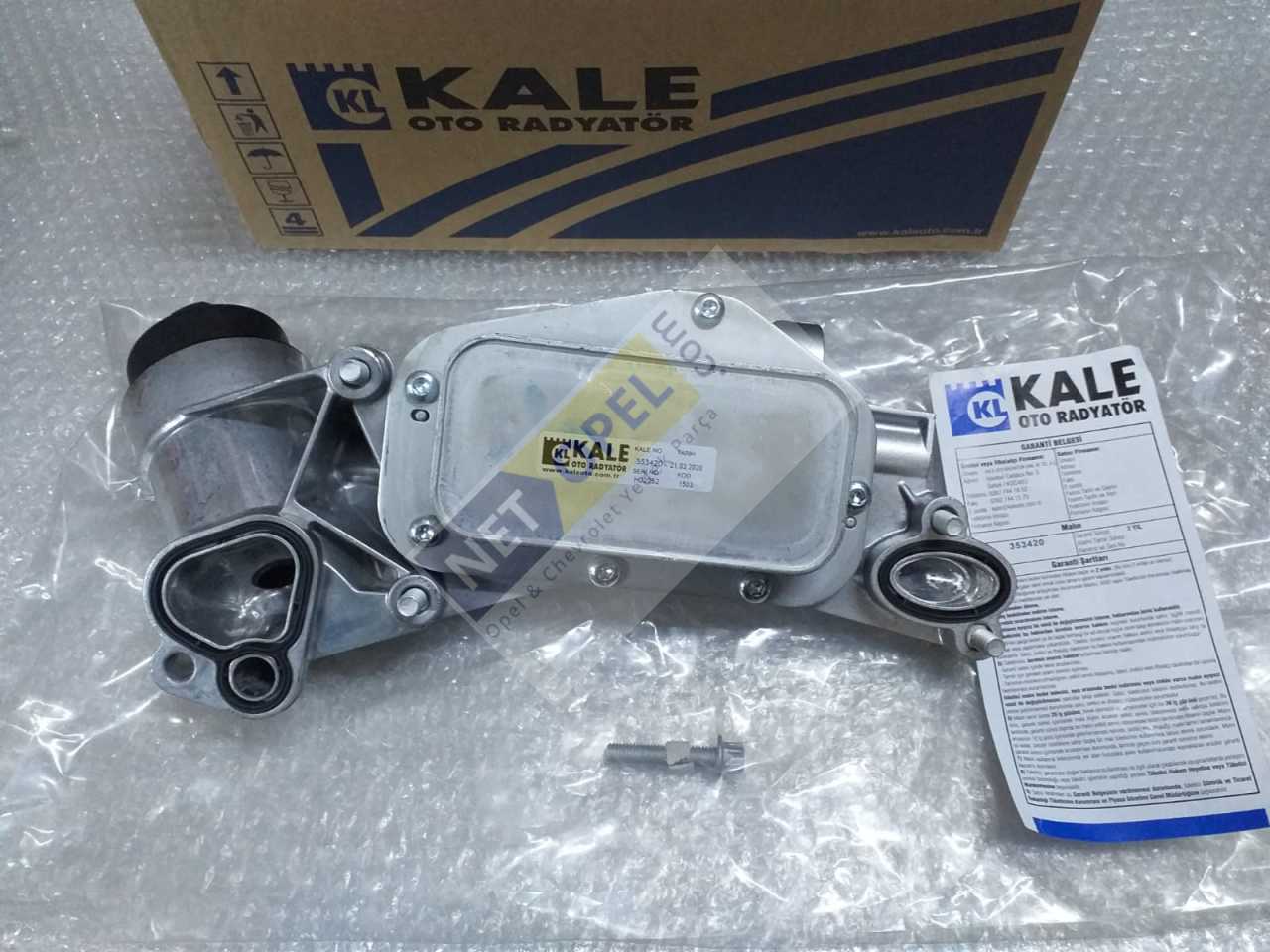 Chevrolet Aveo Yağ Soğutucu Komple 1.4 Motor 2007-2011