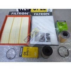 Opel Zafira A Filtre Bakım Seti 2.0 - 2.2 Dizel FİLTRON