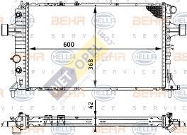 Opel Zafira A Radyatör 2.0 Dizel Orjinal..