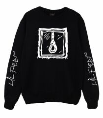 LIL PEEP Baskılı Sweatshirt