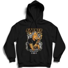 Albert Einstein Baskılı Kapşonlu Sweatshirt ( Fame Stoned Gang Collection New Season Hoodie )