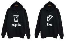 Tequila and Lime Baskılı Sevgililer Günü Özel Sweatshirt