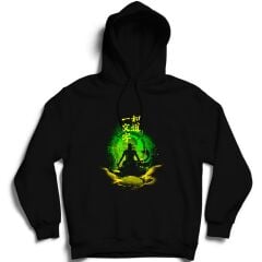 One Piece Zoro Anime Baskılı Kapşonlu Sweatshirt