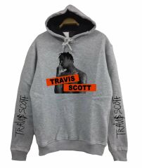 Travis Scott Astroworld Baskılı Sweatshirt