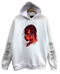 Travis Scott Astroworld Baskılı Sweatshirt