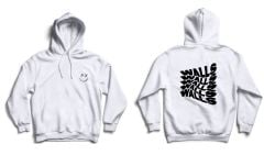 Walls Çift Yön Baskılı Kapüşonlu Sweatshirt