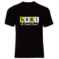 Tennis Baskılı Unisex Tshirt