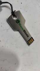 NormShield 8GB Metal Anahtar Şeklinde Usb Flash Bellek