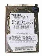 Toshiba MK1031GAS 100GB Internal 4200RPM 2.5'' (HDD2A02) HDD