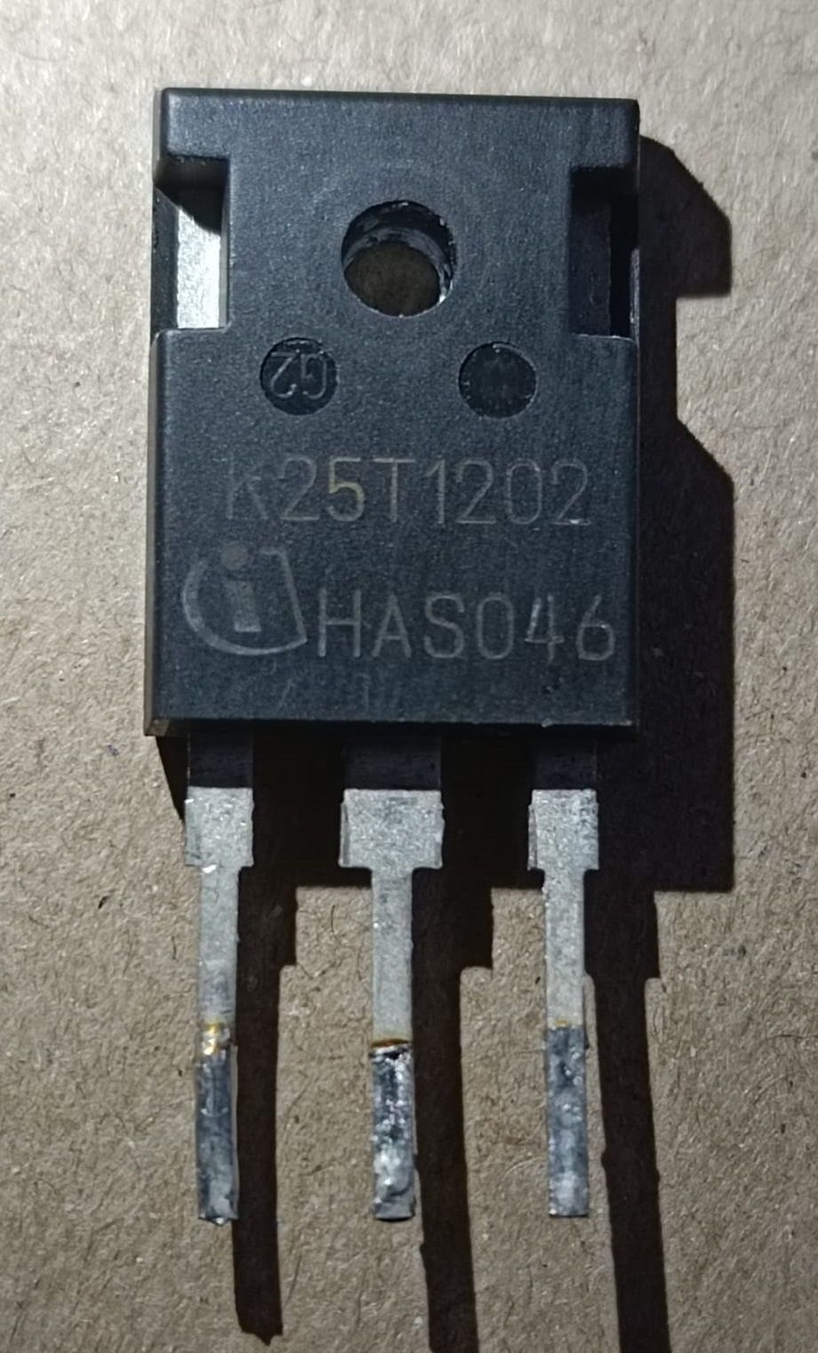 IKW25N120T2 - (K25T1202) TO-247-3 25A 1200V IGBT TRANSISTOR