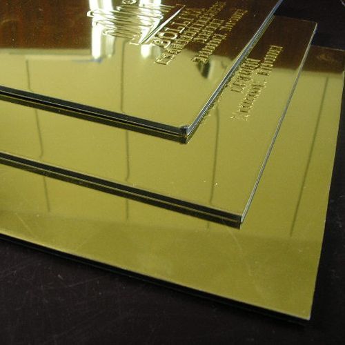 4 mm Altın Aynalı Dekota (123,5 * 198,5)